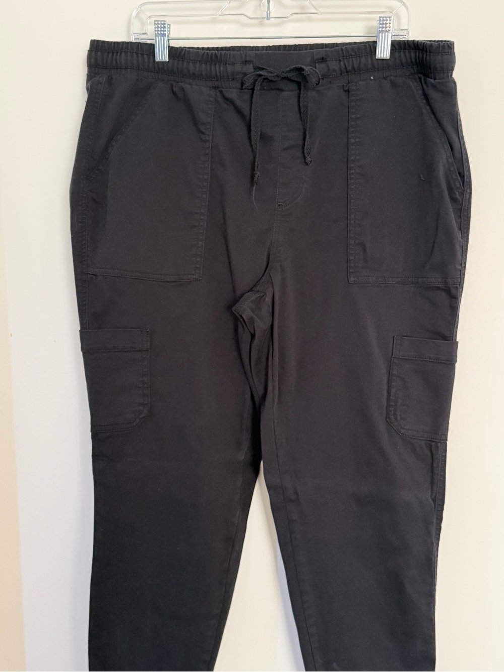 Maurices Black Cargo Jogger Pants